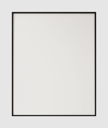 A slim black frame creates a striking contrast